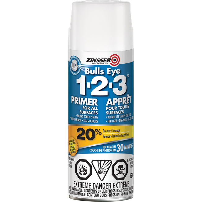 Zinsser® Bulls Eye 1-2-3® Water-Base Spray Primer Hover Image