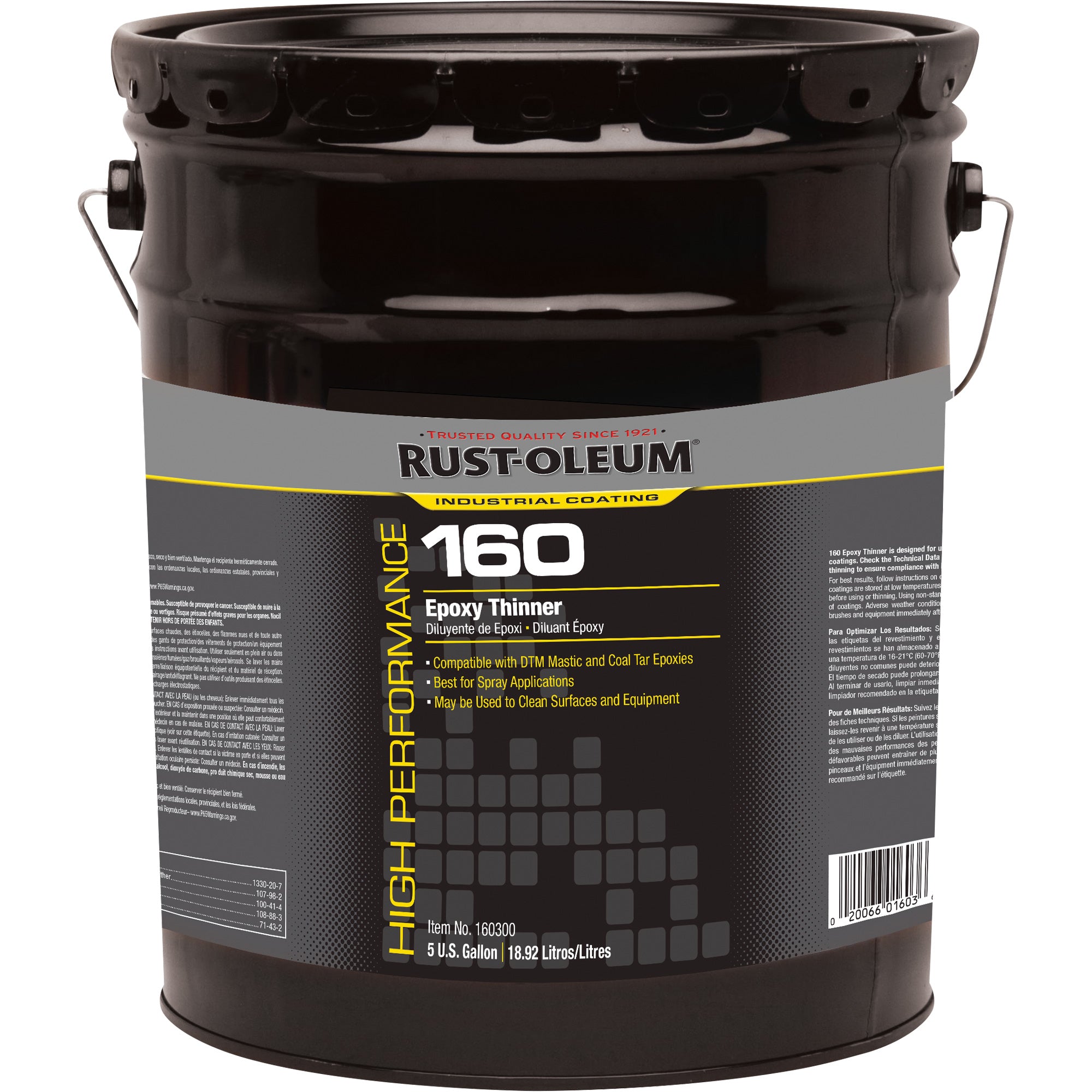 High Performance 160 Epoxy Thinner