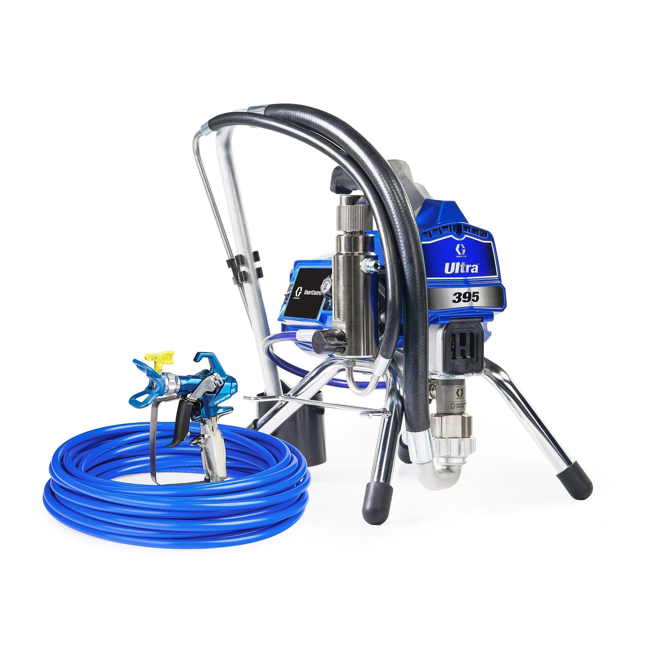 GRACO Ultra 395 Electric Airless Sprayer, Stand