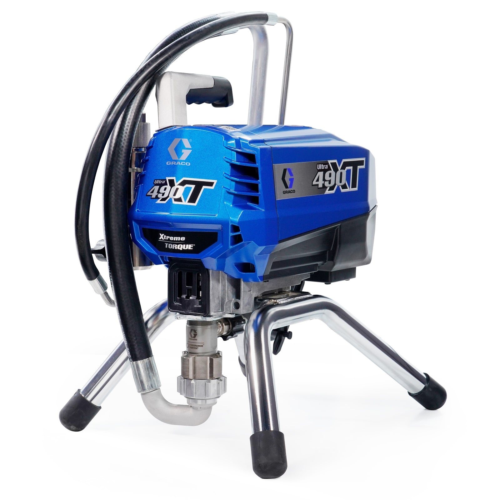 GRACO Ultra 490 XT Electric Airless Sprayer, Stand - 19D519