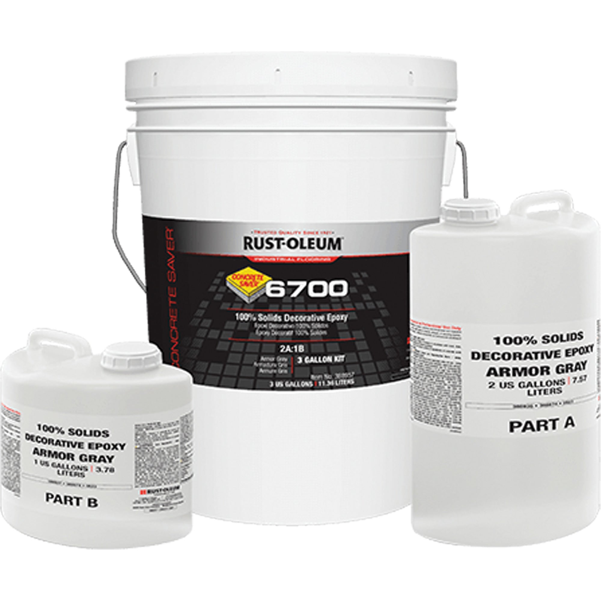 Concrete Saver 6700 100% Solids Decorative Epoxy