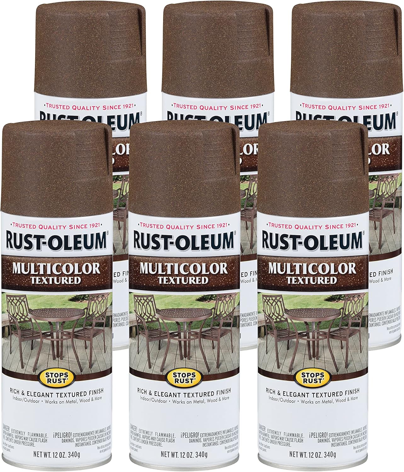 Stops Rust MultiColour Textured Spray