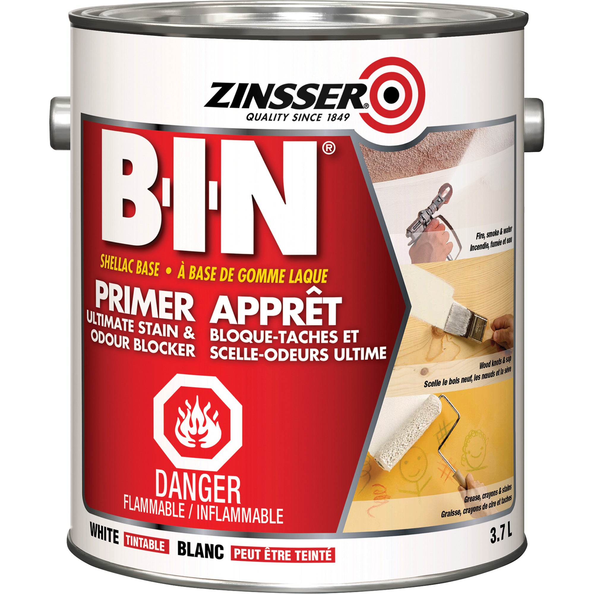Zinsser® BIN® Shellac-Base Sealer Primer