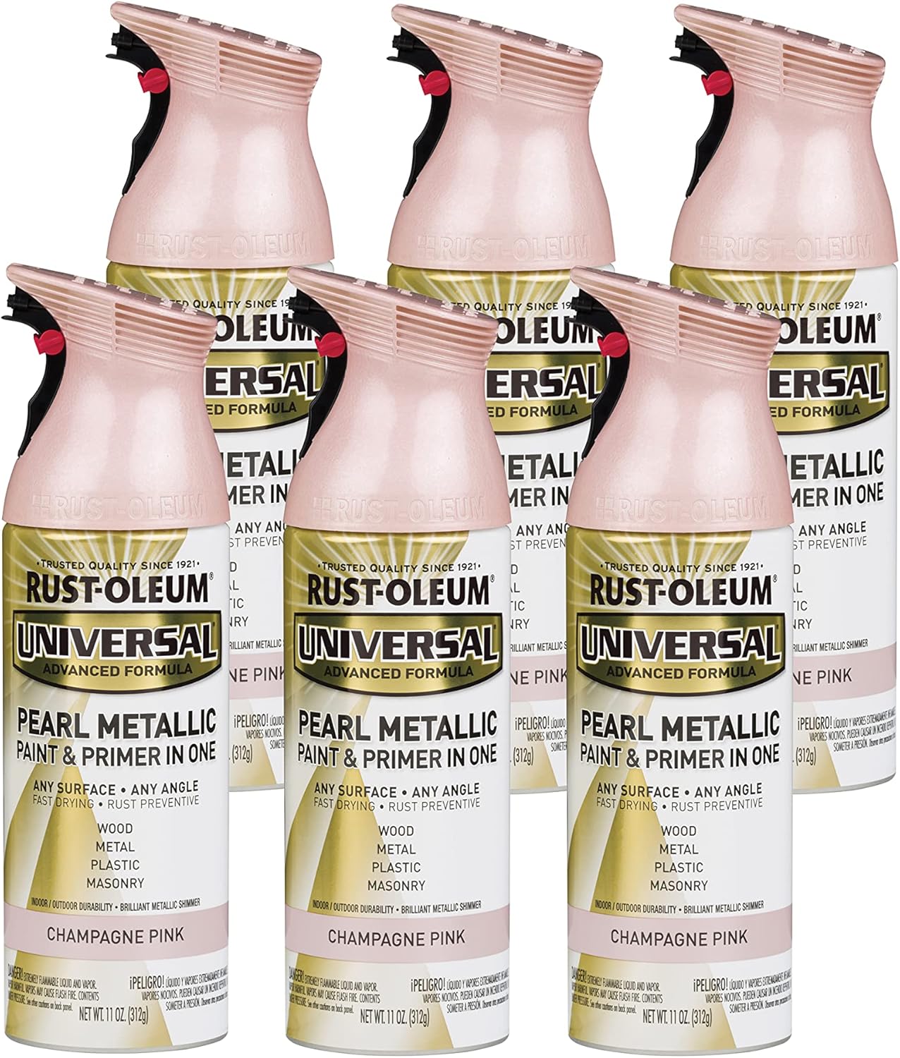 Universal Pearl Metallic Paint & Primer In One Spray Paint