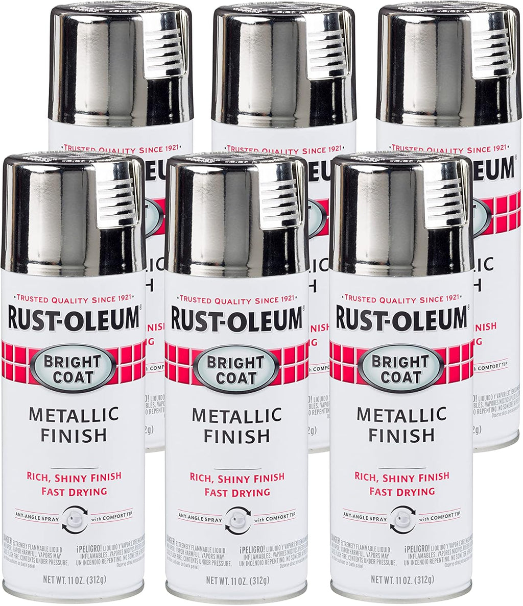 Stops Rust Bright Coat Metallic Finish