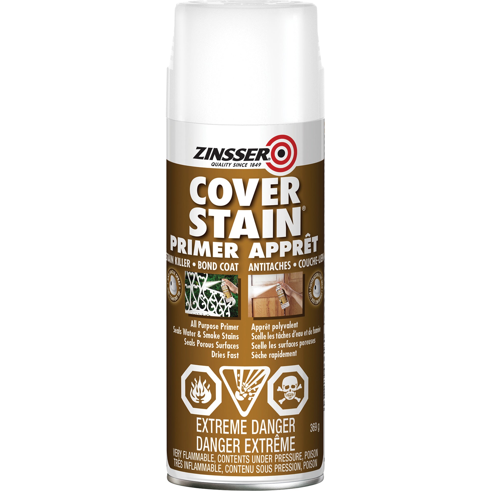 Zinsser Cover Stain Oil-Base Spray Primer Sealer