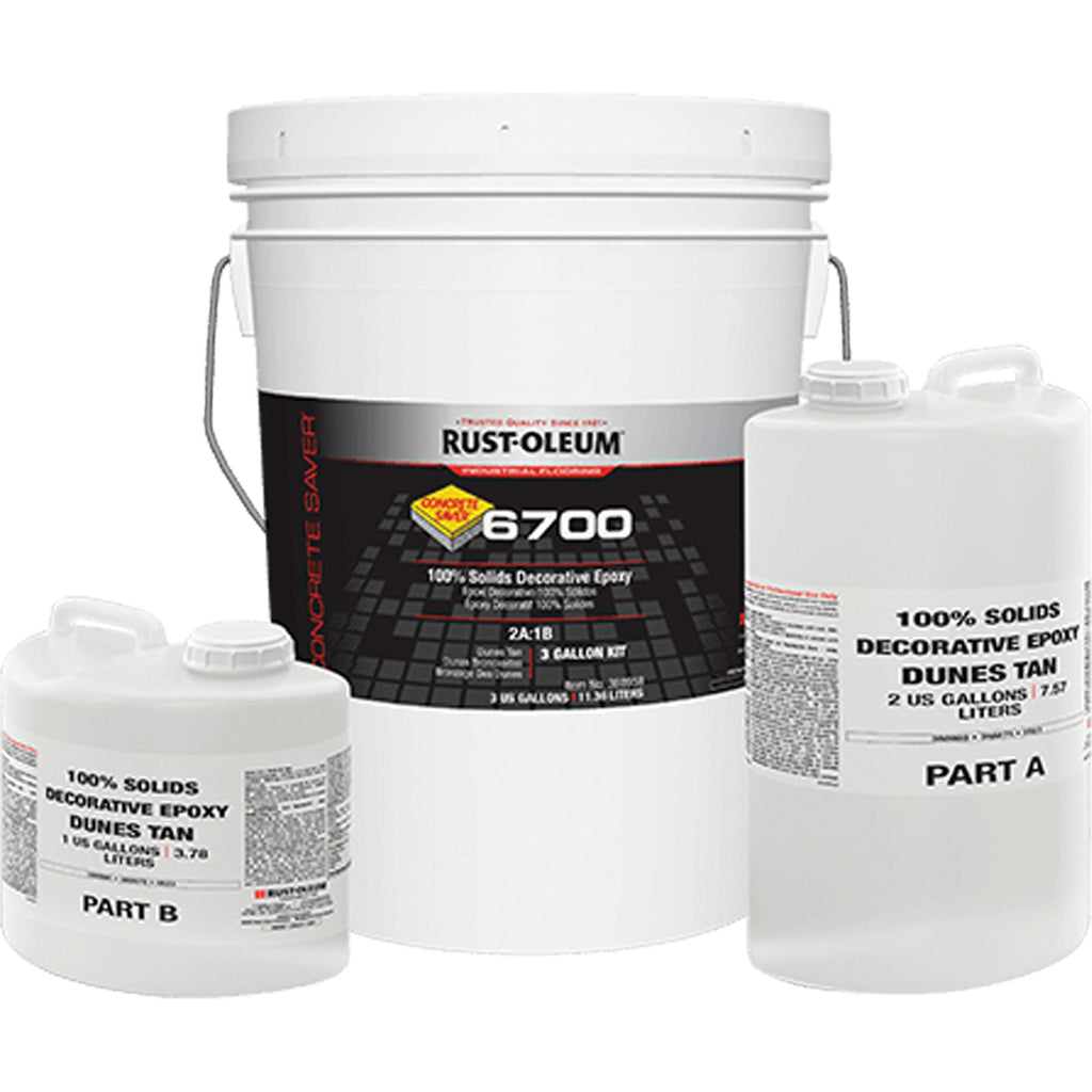 Concrete Saver 6700 100% Solids Decorative Epoxy