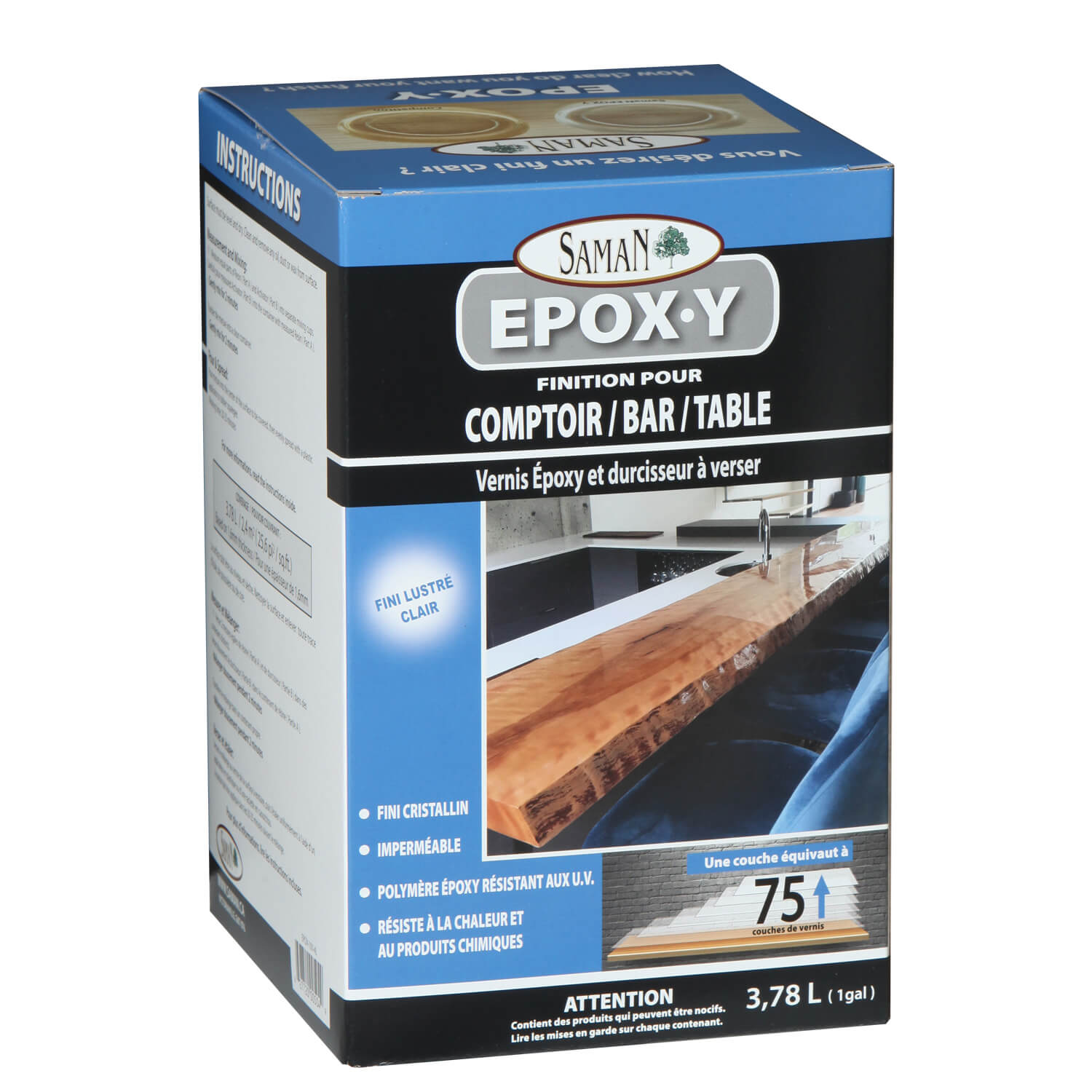SamaN Epoxy for Counter Top, Bar & Table