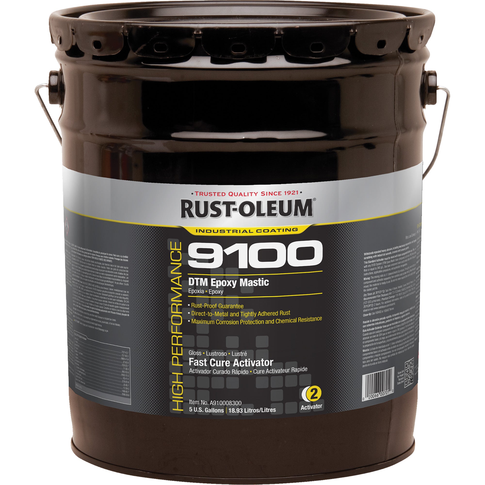 High Performance ROCEpoxy Direct-to-Metal Epoxy Mastic 9100 Activators