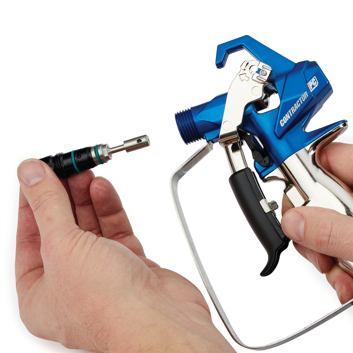 GRACO Contractor PC Airless Spray Gun with RAC X 517 SwitchTip - 17Y042