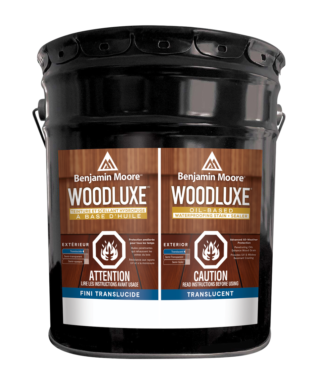 Woodluxe Oil-Based Waterproofing Stain + Sealer - Translucent
