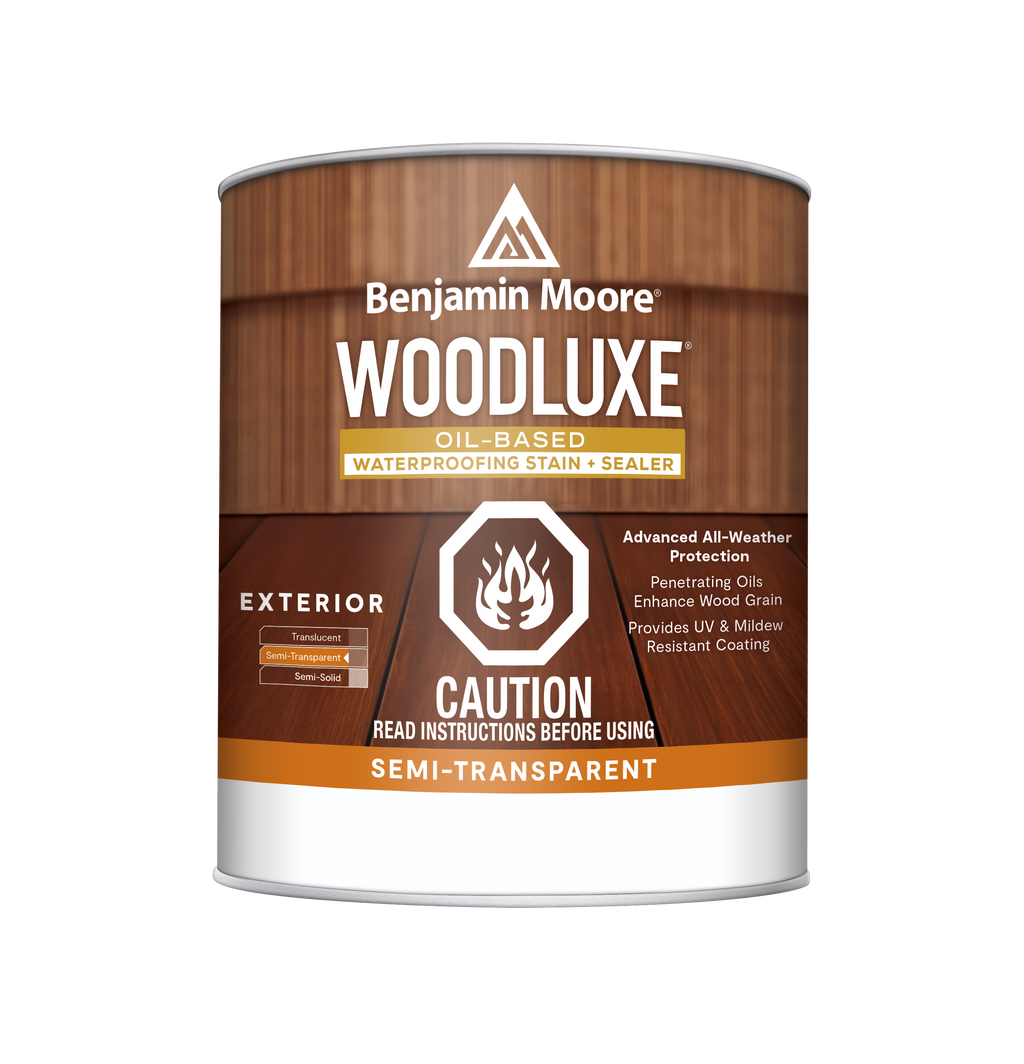 Woodluxe Oil-Based Waterproofing Stain + Sealer - Semi-Transparent