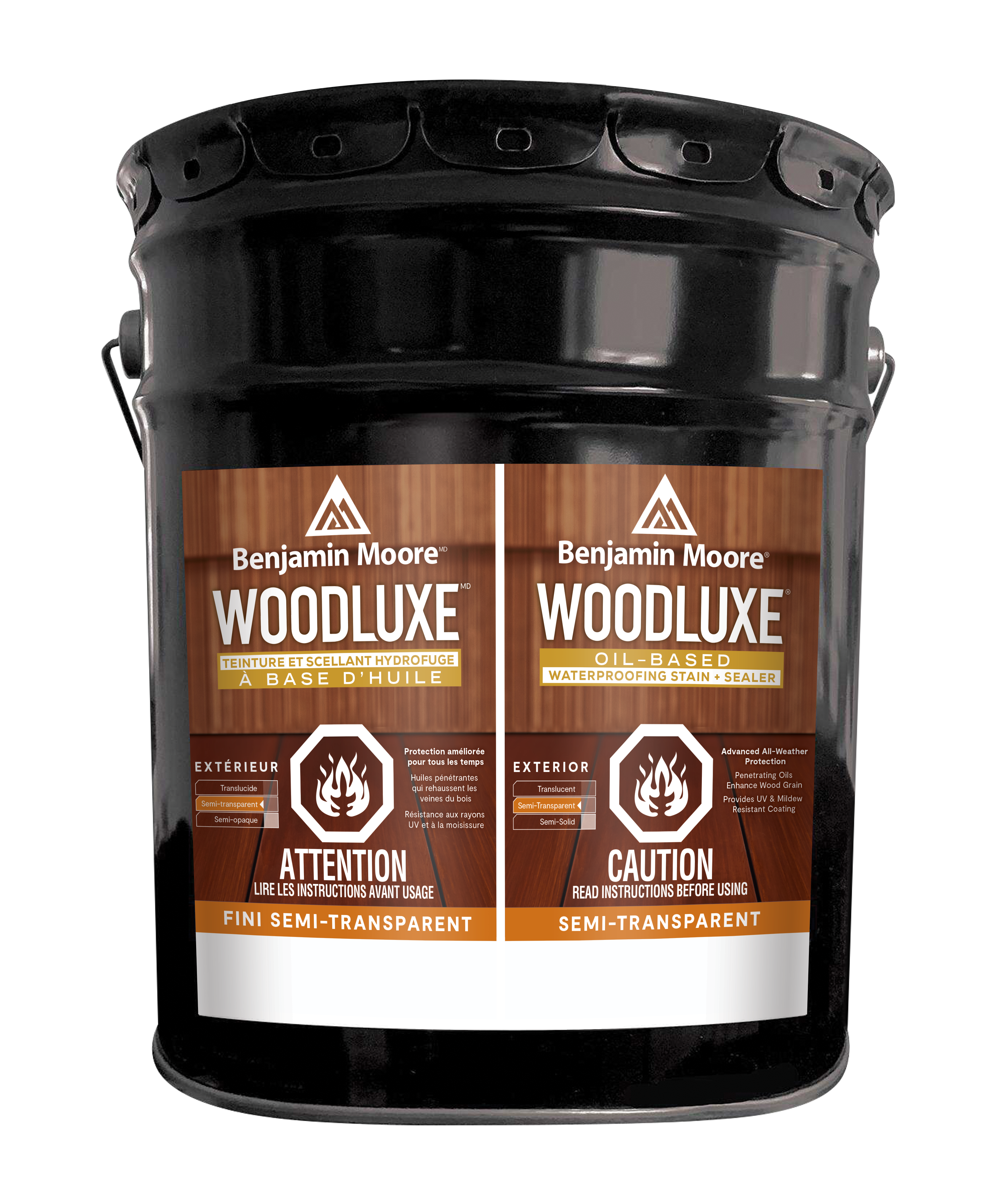 Woodluxe Oil-Based Waterproofing Stain + Sealer - Semi-Transparent