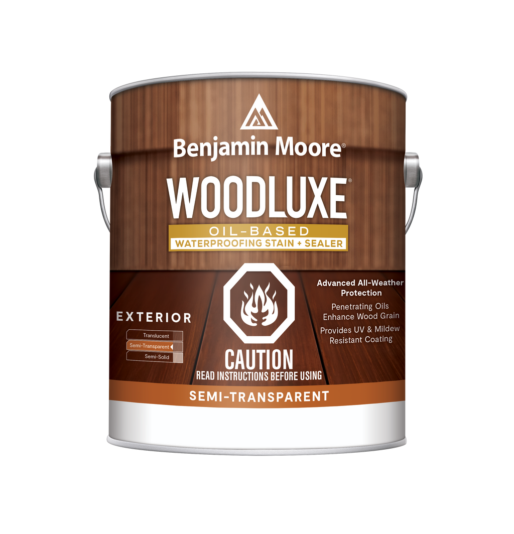 Woodluxe Oil-Based Waterproofing Stain + Sealer - Semi-Transparent