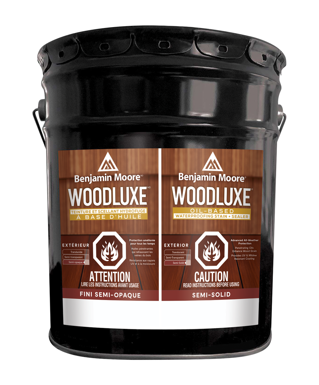 Woodluxe Oil-Based Waterproofing Stain + Sealer - Semi-Solid