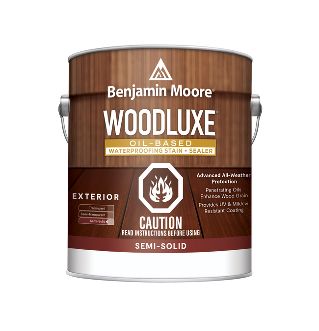 Woodluxe Oil-Based Waterproofing Stain + Sealer - Semi-Solid Hover Image