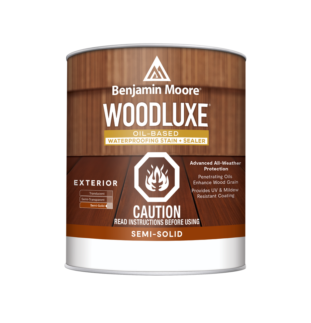 Woodluxe Oil-Based Waterproofing Stain + Sealer - Semi-Solid