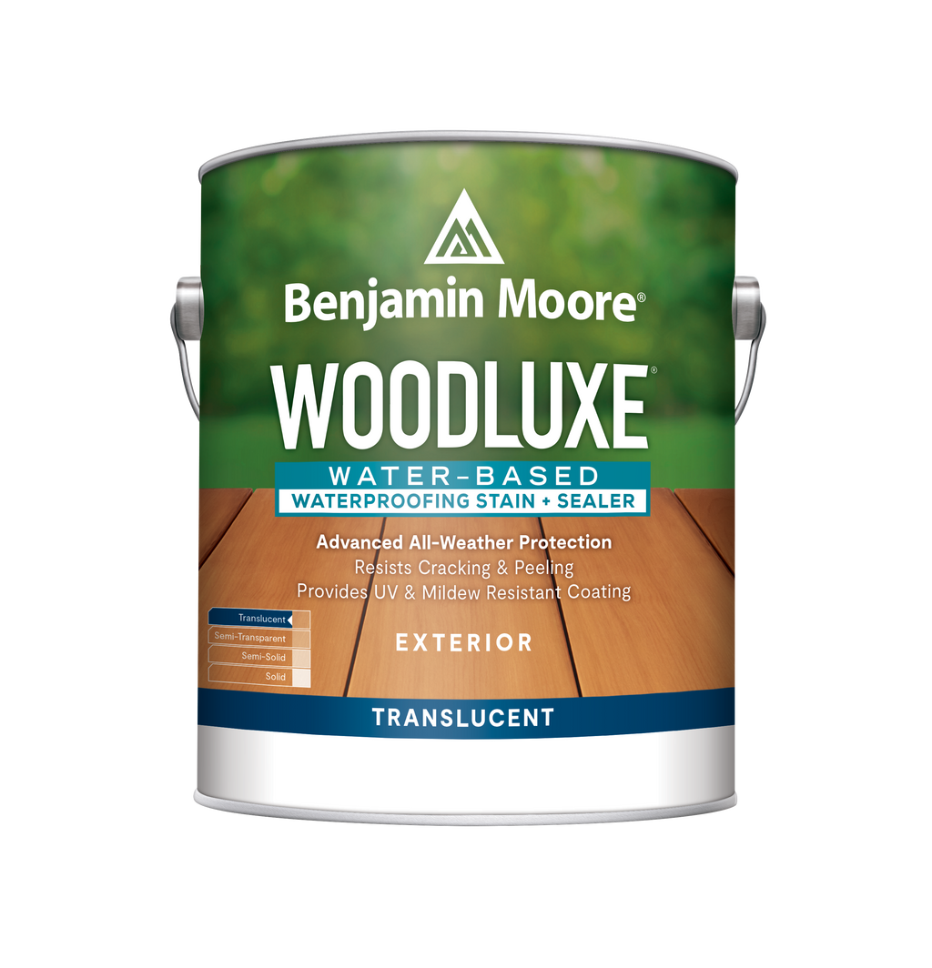 Woodluxe Water-Based Waterproofing Stain + Sealer - Translucent