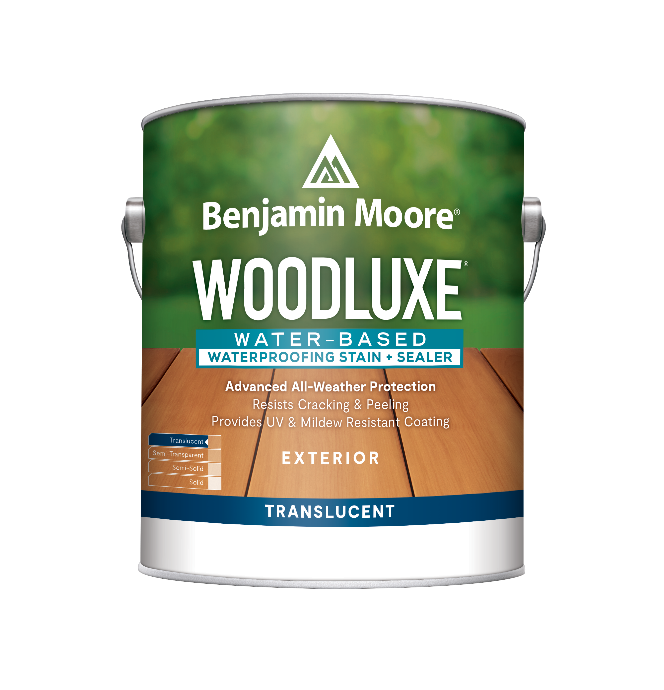 Woodluxe Water-Based Waterproofing Stain + Sealer - Translucent