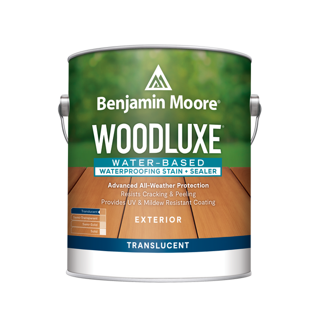 Woodluxe Water-Based Waterproofing Stain + Sealer - Translucent Hover Image
