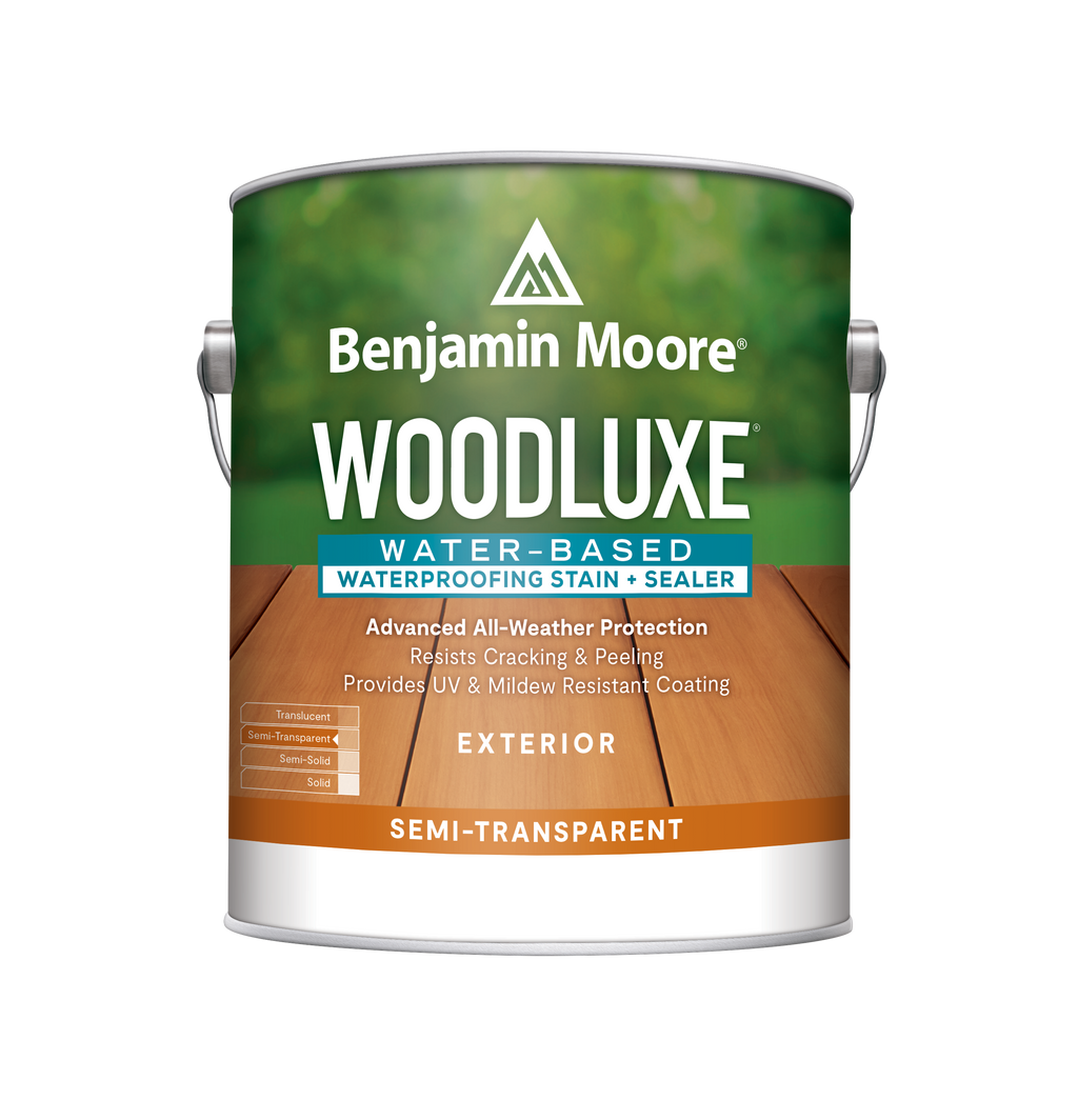 Woodluxe Water-Based Waterproofing Stain + Sealer - Semi-Transparent