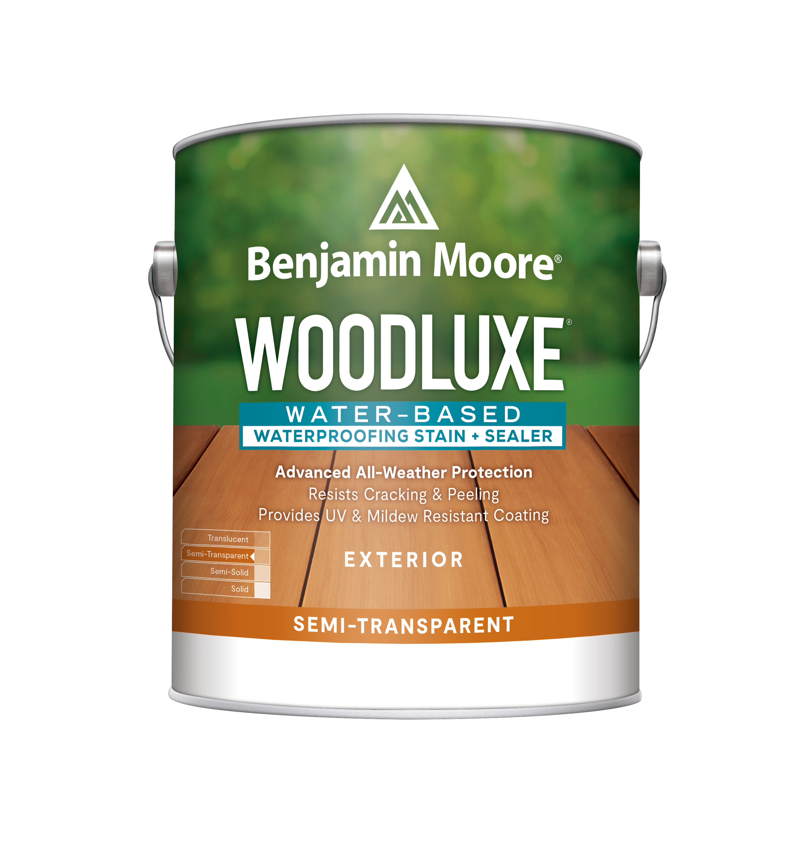Woodluxe Water-Based Waterproofing Stain + Sealer - Semi-Transparent
