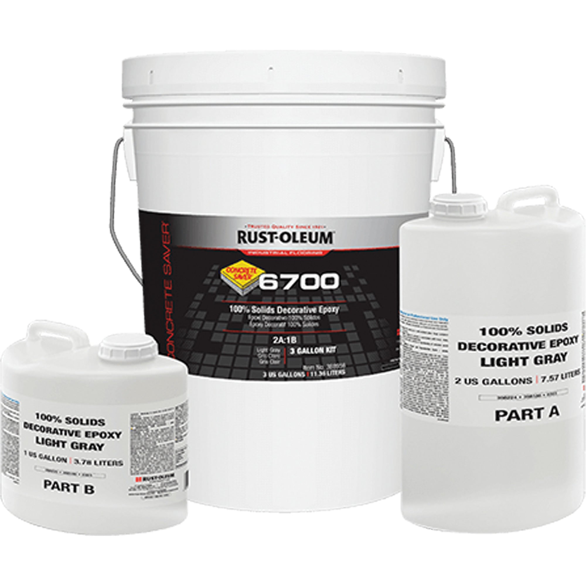 Concrete Saver 6700 100% Solids Decorative Epoxy