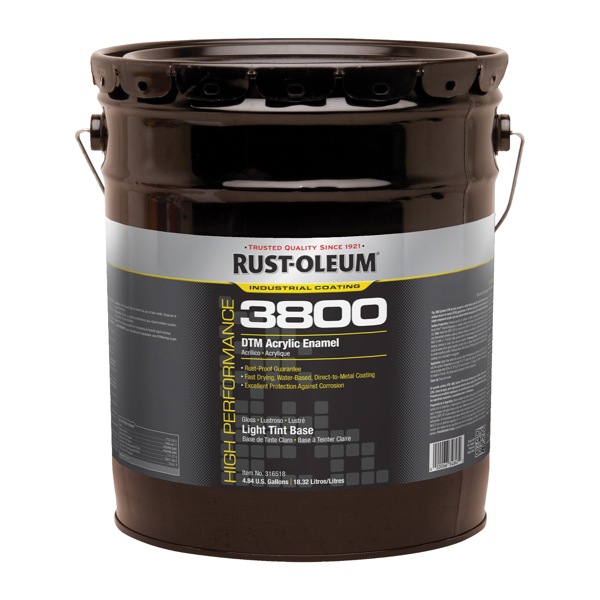 High Performance ROCAcrylic Direct-to-Metal Acrylic Enamel 3800
