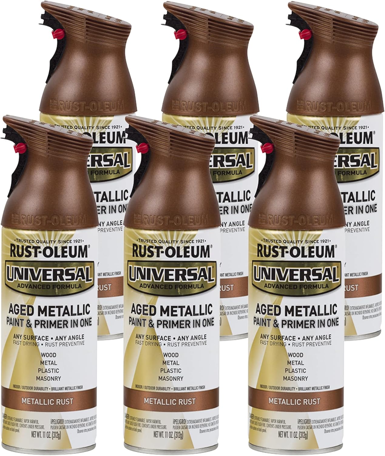 Universal Aged Metallic Spray Paint