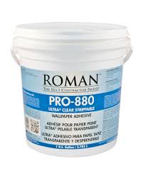 PRO-880 Ultra® Clear Strippable Wallcovering Adhesive