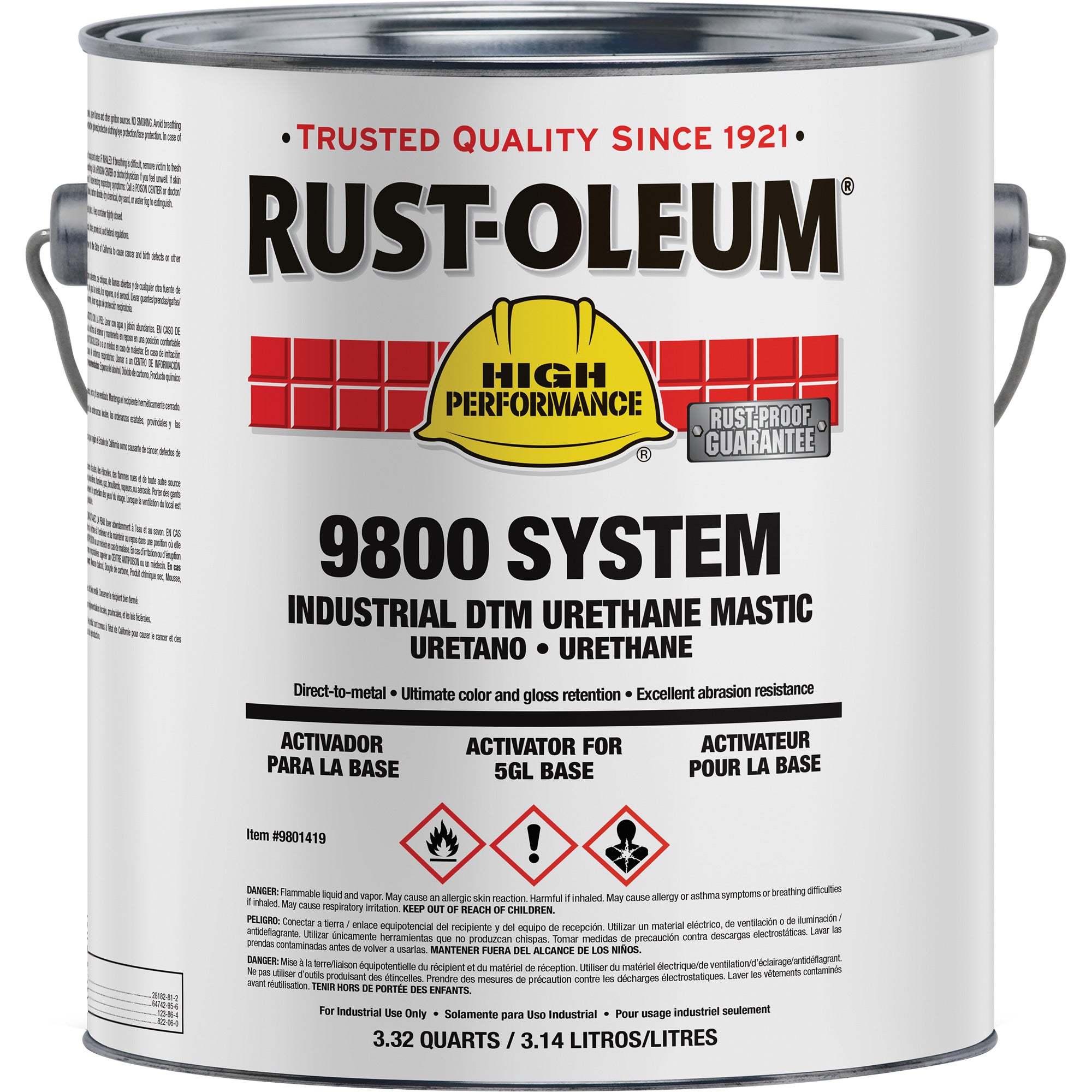 High Performance ROCThane Direct-to-Metal Urethane Mastic 9800 Activator