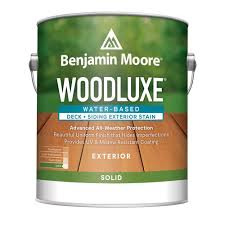 Woodluxe Water-Based Deck + Siding Exterior Stain - Solid