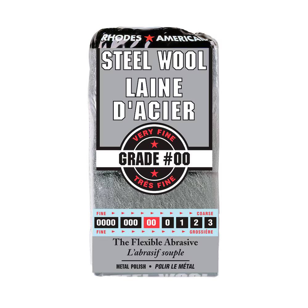 Homax Steel Wool #00, Very Fine, 12 Pad Steel Wool