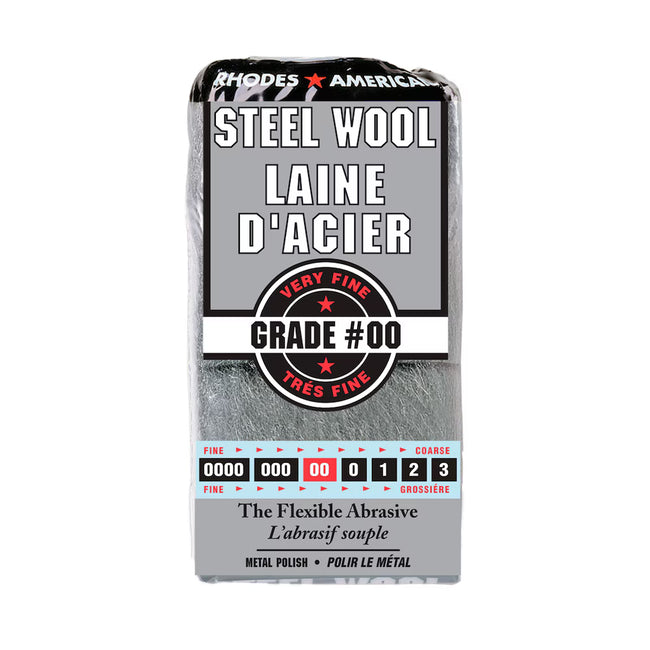 Homax Steel Wool #00, Very Fine, 12 Pad Steel Wool Hover Image