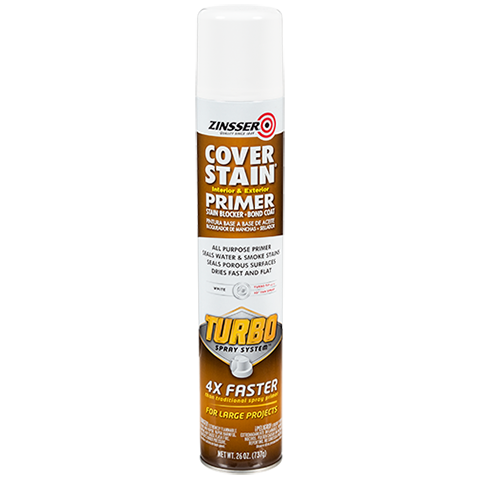 Cover Stain Primer with Turbo Spray System®-WHITE Hover Image