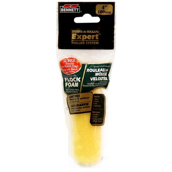 Bennett Mini Flock Foam 100mm/4" Paint Roller