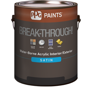 PPG BREAK-THROUGH!® Interior/Exterior/Wall & Floor WB Acrylic