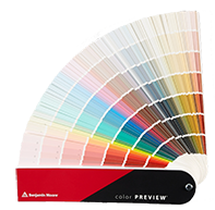 Benjamin Moore Paint "Color Preview" Fan Deck Hover Image