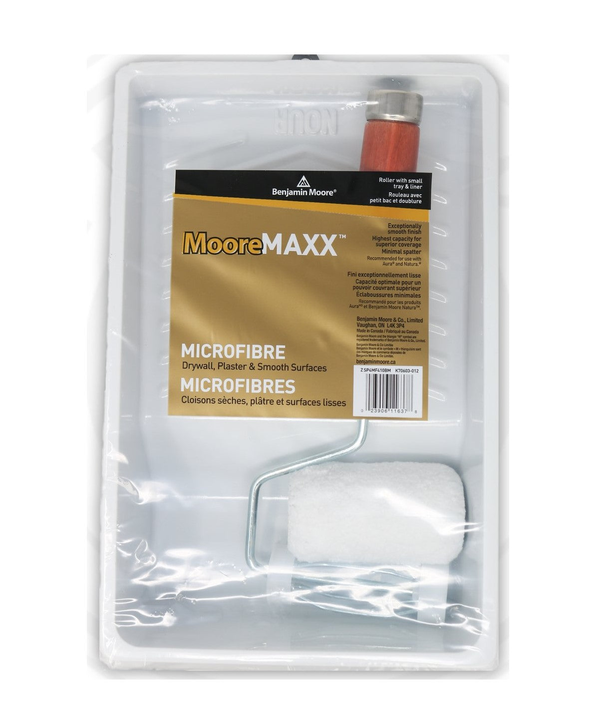 MooreMAXX Microfibre 100mm/4" 4-Piece Trim Kit