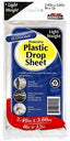BENNETT 2.4mx3.6m/8"x12" Light Weight Plastic Drop Sheet