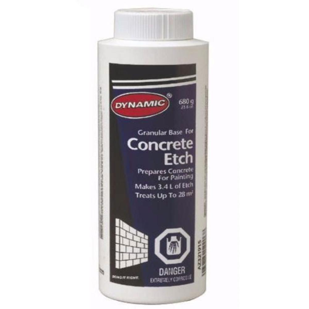 Dynamic Concrete Etch