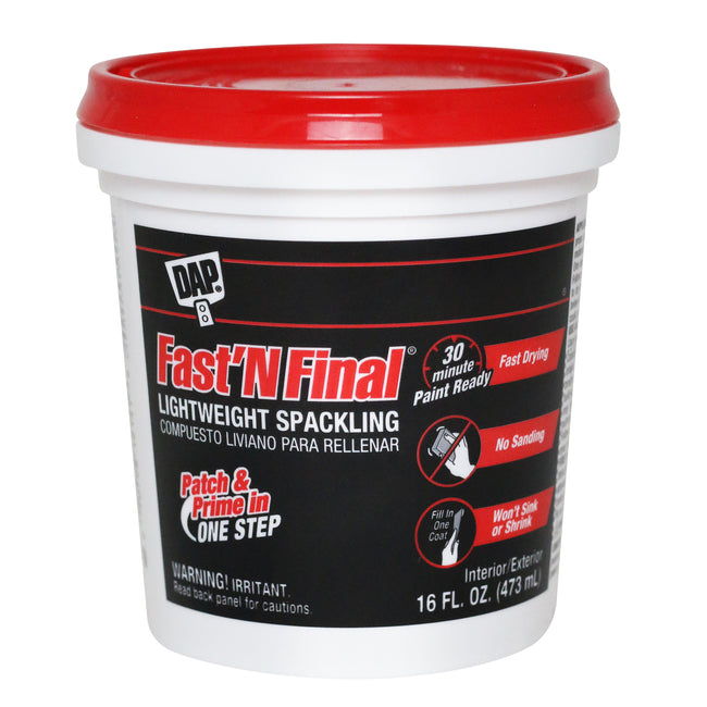 DAP Fast N Final Lightweight Spackling Hover Image